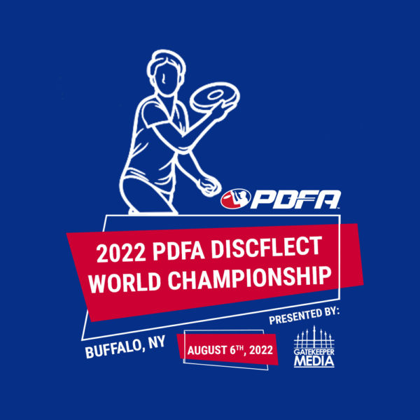 2022 PDFA Discflect World Championship T-shirt