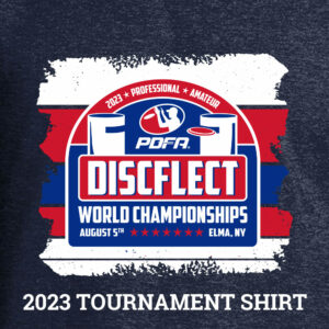 2023 PDFA Discflect World Championships T-shirt