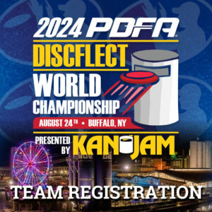 Team Registration for 2024 Discflect World Championship